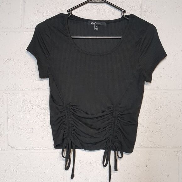 YMI Collections Double Tie Front Shirt Size Medium - Picture 1 of 5